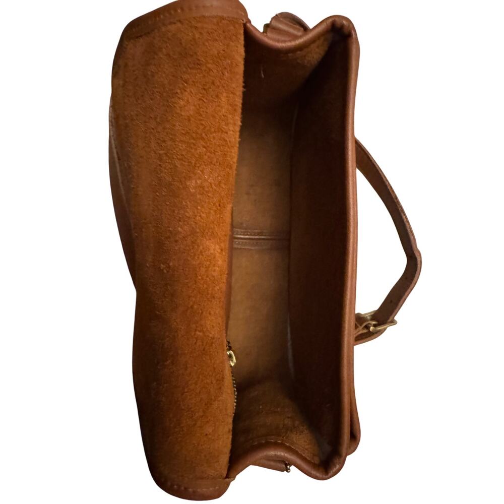 Vintage leather saddle bag - Picture 6 of 8